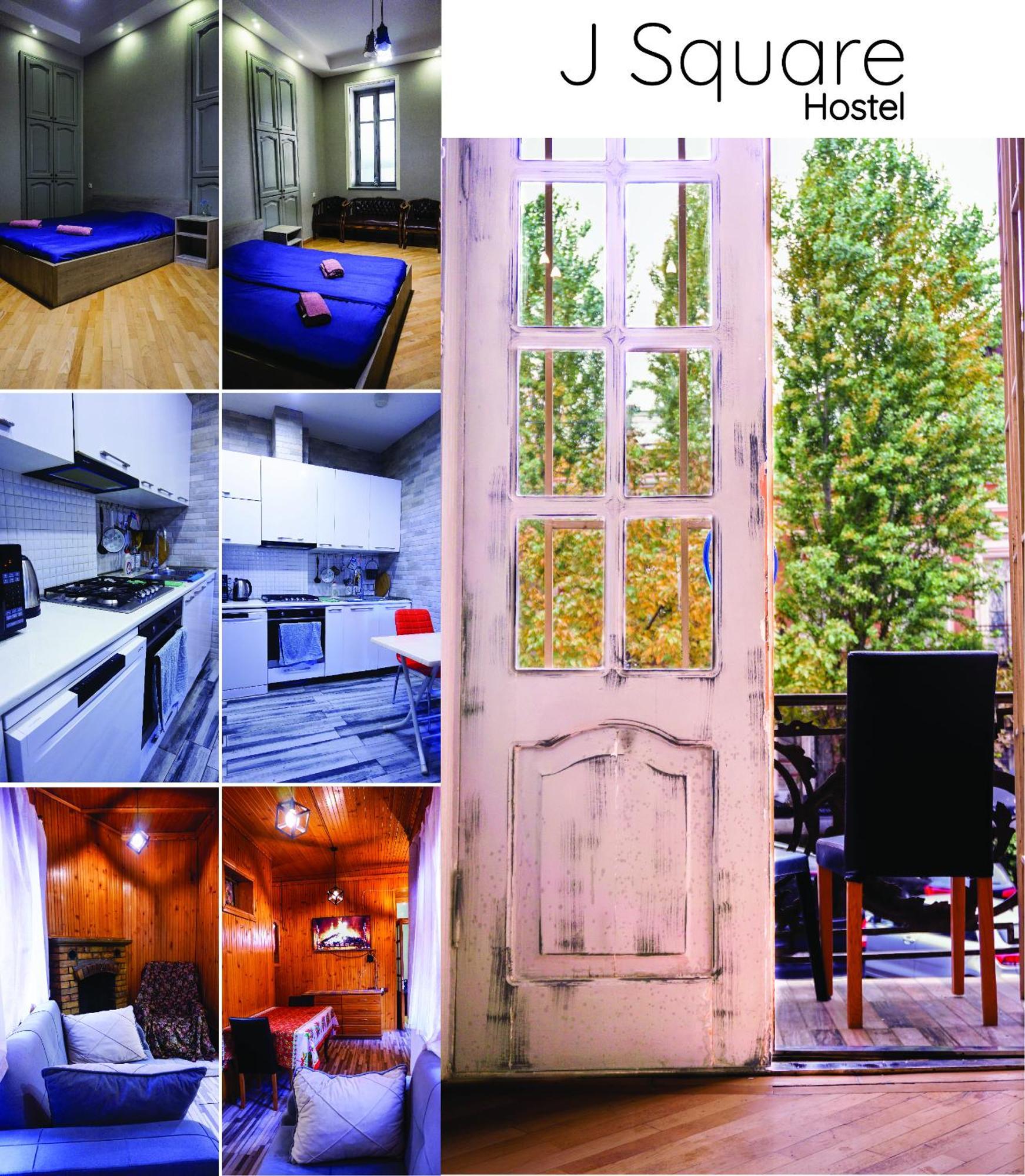 J Square Hostel Τυφλίδα Εξωτερικό φωτογραφία